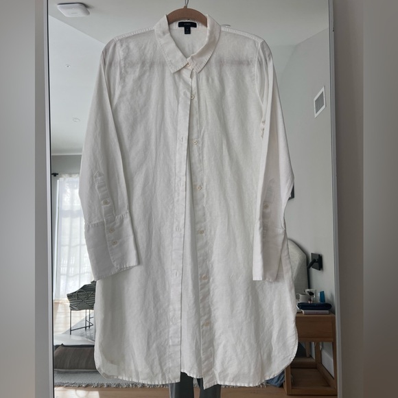J. Crew White Swim Cover-Up - Picture 3 of 12